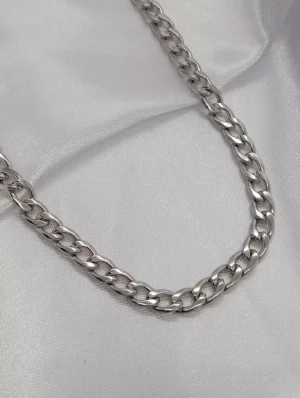 Cadena de Caballero Modelo Cubana de Acero