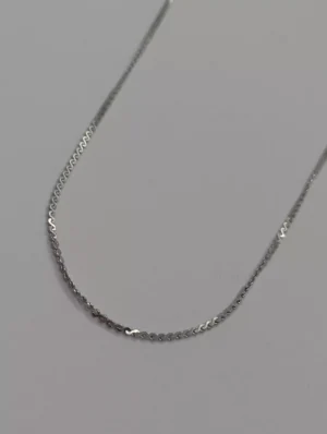 Cadena Sencilla de Acero Inoxidable