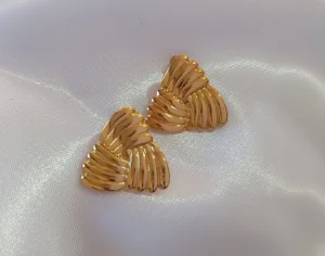 Aretes Diseño en Tendencia en Acero Inoxidable