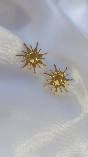 ARETE BROQUEL DISEÑO DE SOL ACERO INOXIDABLE