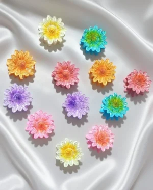 Docena de Pinzas de Flor